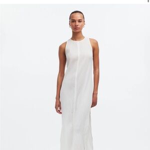 Madewell Crinkle cotton swim coverup